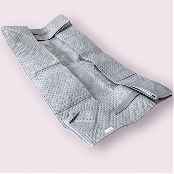 Onlyeasy Flexible Fabric Shoe Under The Bed Storage Box Clear Plastic Zip Cover - Picture 1 of 8